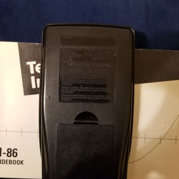 Texas Instruments TI 86 Black Graphing Calculator - Picture 6 of 8